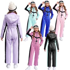 Tute da neve con cappuccio per bambini ragazze ragazzi nuovo stile giacche vento pezzi unici