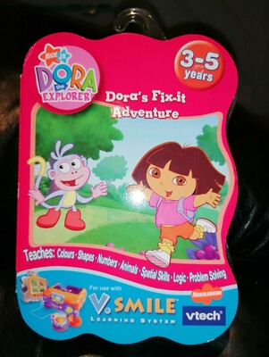 Neu - Vtech V.Smile Dora the Explorer Fix It Adventure V Smile