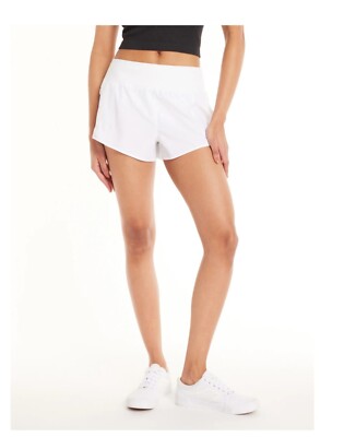Avia Women's White Court Running Shorts Size XXXL (22) NEW