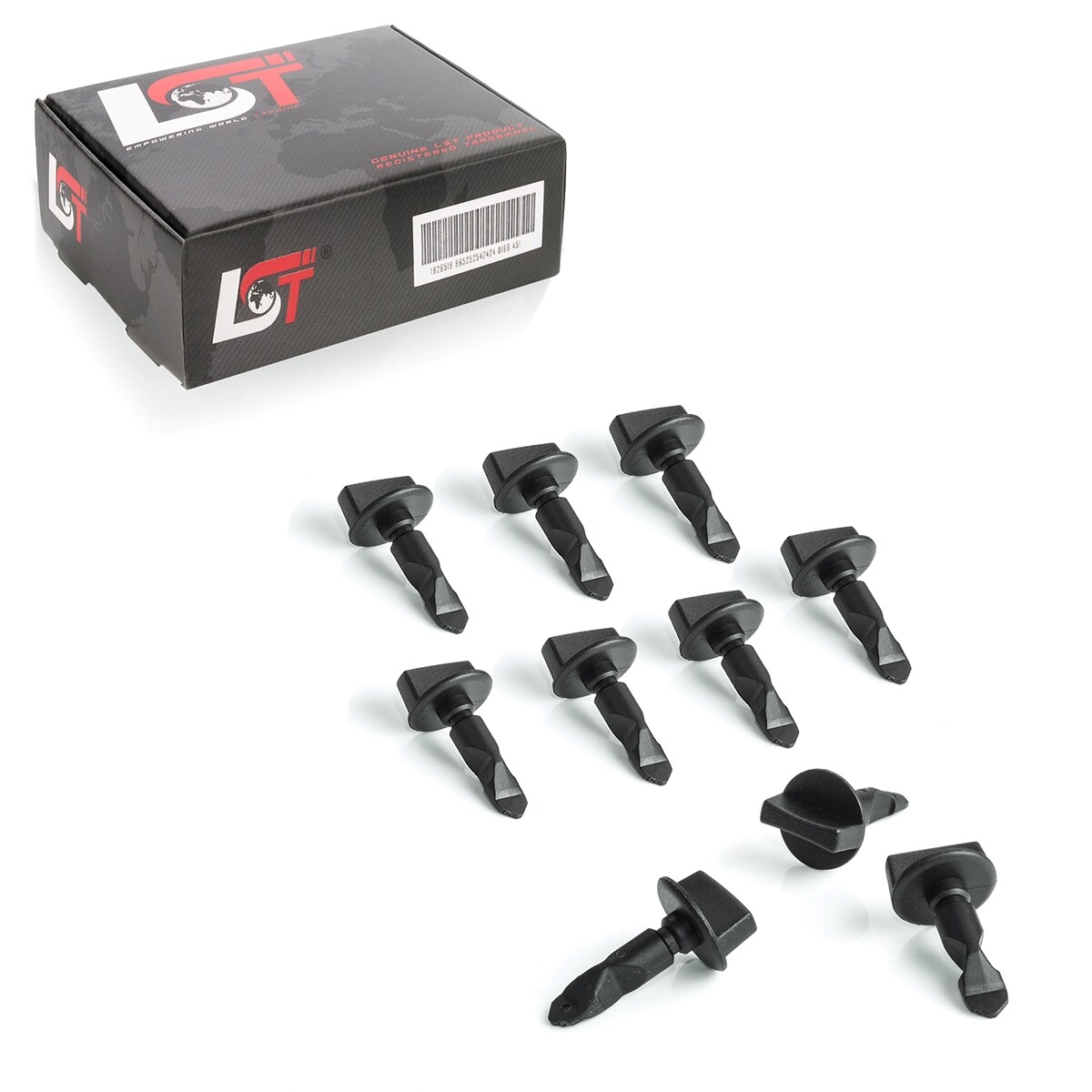 10x Fasteners Clips Rear Bumper Cover for VW Polo 9N Tiguan Touran