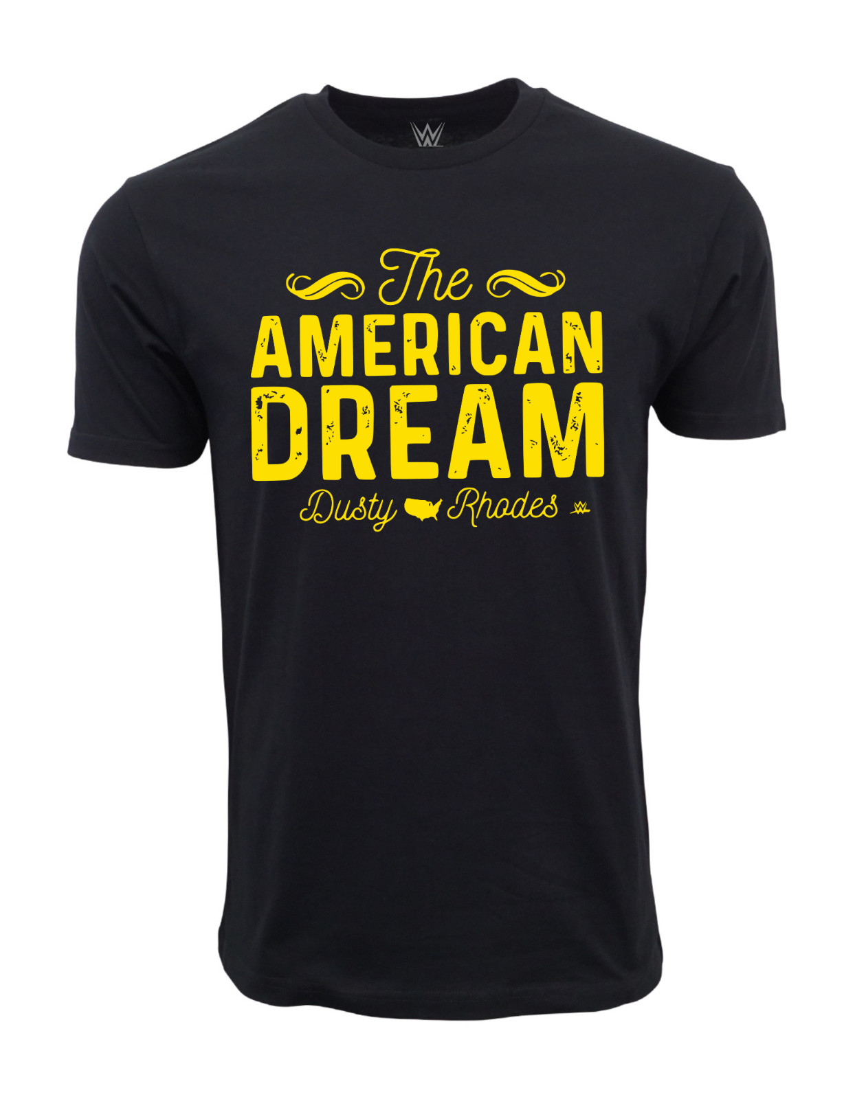 WWE THE AMERICAN DREAM DUSTY RHODES T SHIRT OFFICIAL ITEM BLACK 2790₽