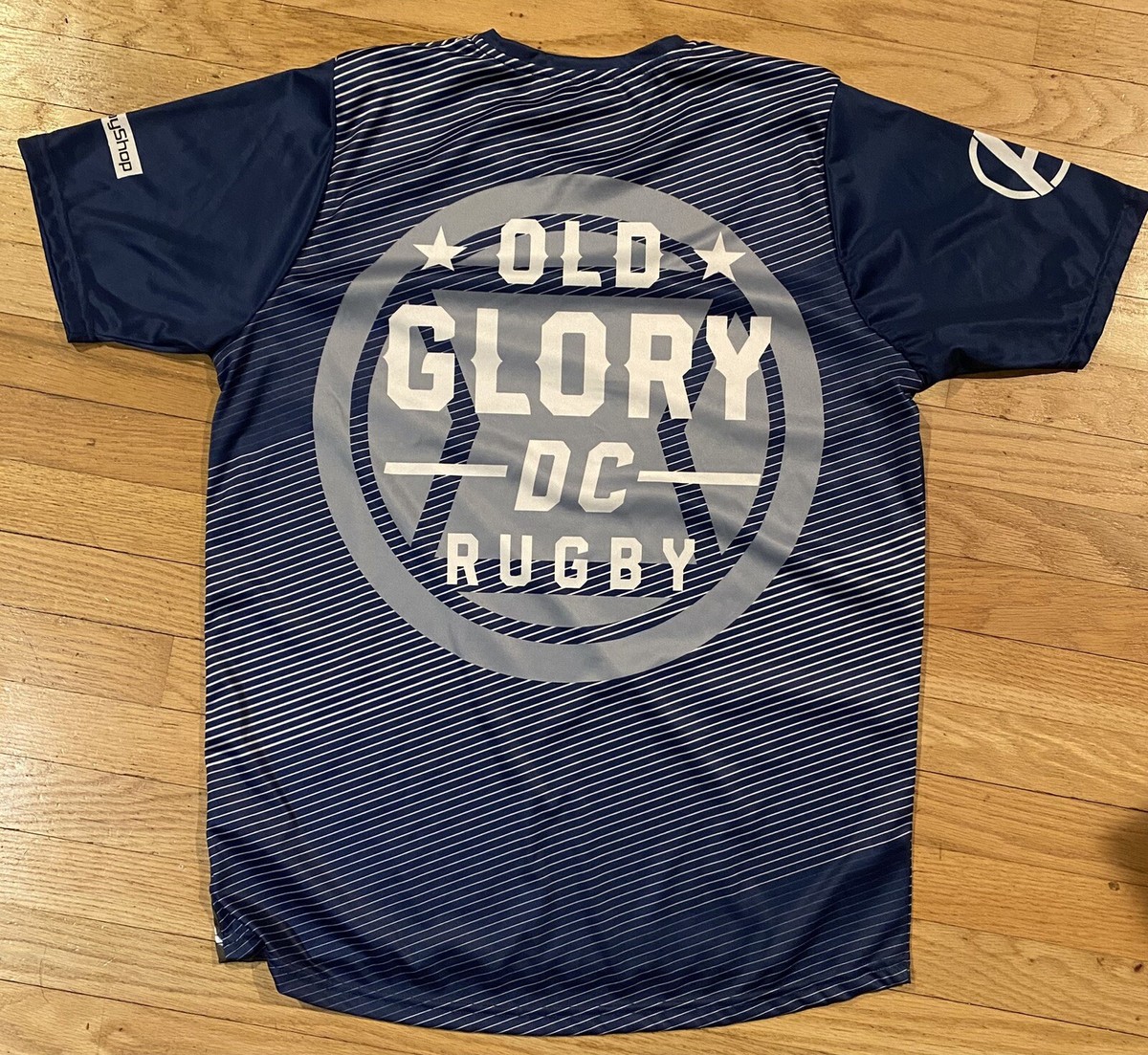 Print Kappa Rugby Shirt Rugby Union Old Glory Dc Rugby Jersey Old