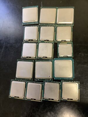 Lot of 16 Intel Xeon E5-1607V2 X5660 E3-1220 X5658 E5-2660 E5-2695V2 E5-5630