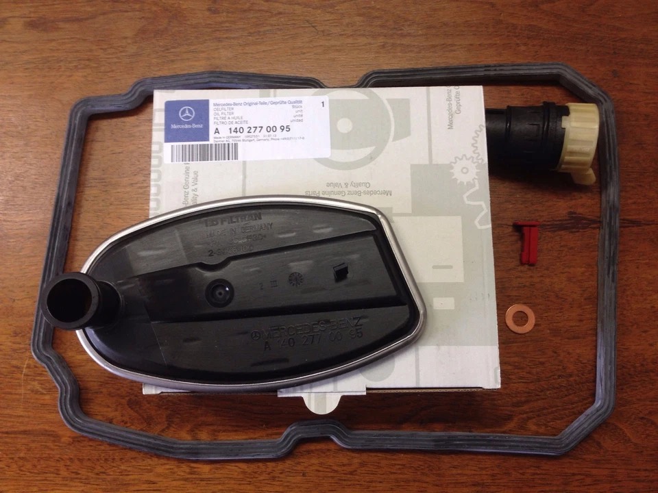 Mercedes-Benz Transmission Filter+Gasket+Plug+Clip Genuine Original 722.6 Kit - Bild 1 von 4
