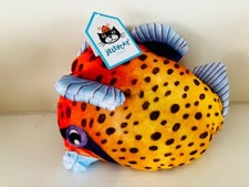 JELLYCAT  I AM FISHIFUL ORANGE BRAND NEW WITH TAGS GENUINE FISH3O