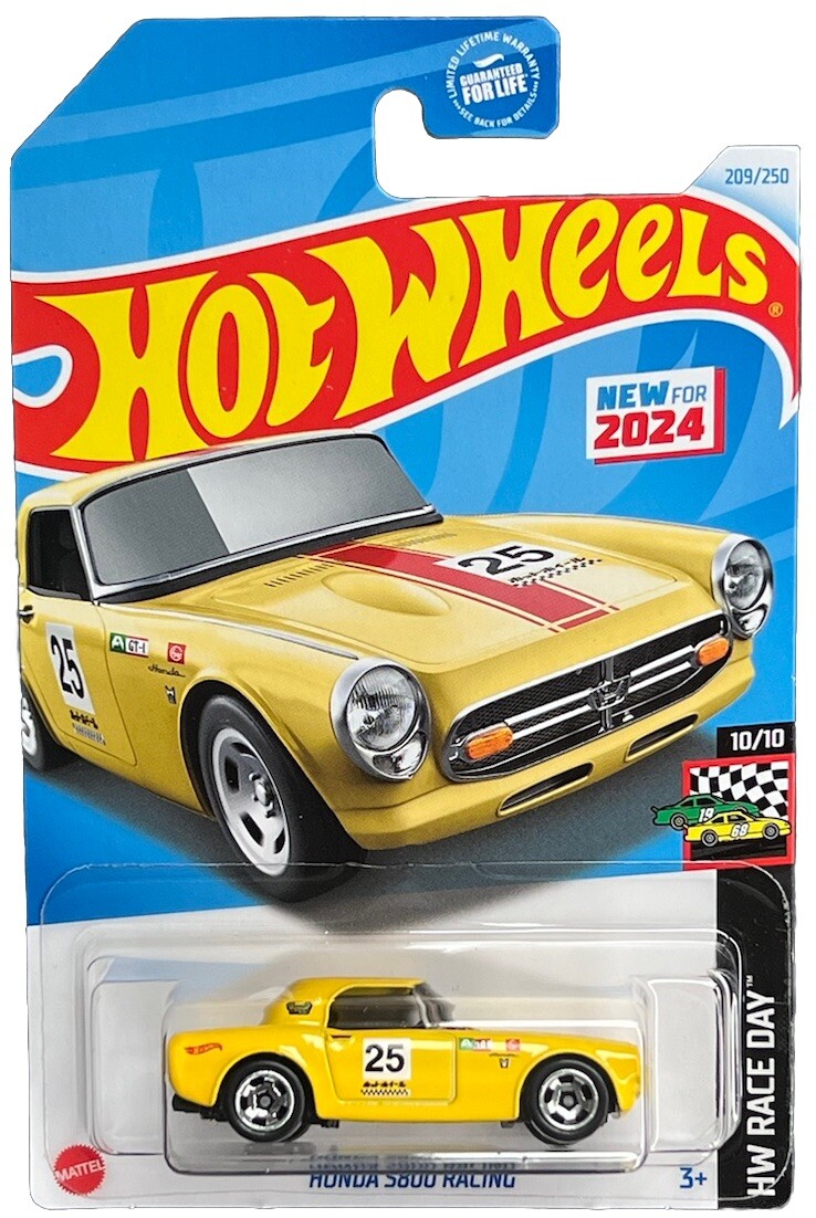 Hot Wheels Honda S800 Racing HW Race Day 2024 New