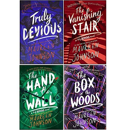 Truly Devious Series 4 Books Collection Set By Maureen Johnson (Truly Devious A