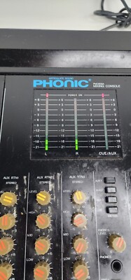 PHONIC PMC-1602B 16 Channel Audio Mixing Mixer Console | Mixing