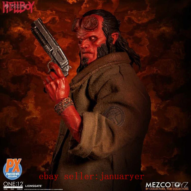 Perfect Mezco Toyz 1/12 Movie Hellboy 3 Hellboy Px Limited Edition