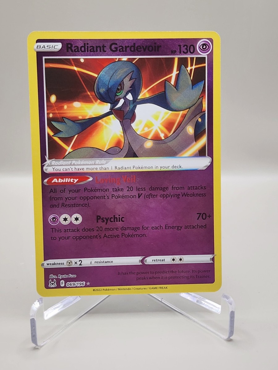 Pokemon TCG: Radiant Gardevoir 069/196 - SWSH: Lost Origin - Radiant Rare NM