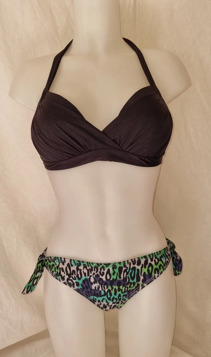 Matalan black bikini clearance top