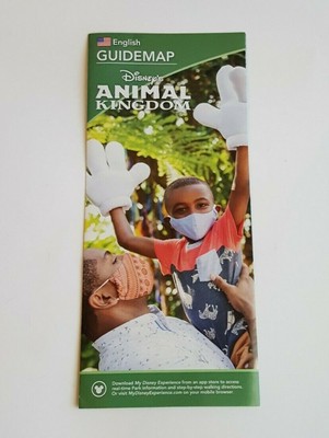 Disney World Animal Kingdom Guidemap Souvenir Brochure Dec 2020 | eBay