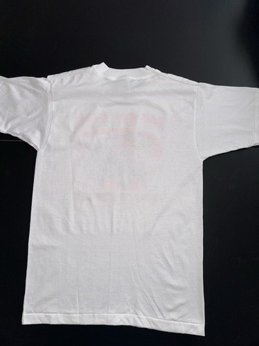 Vintage NOS Plymouth One Bad Bird Medium T-shirt. White. - Picture 9 of 9