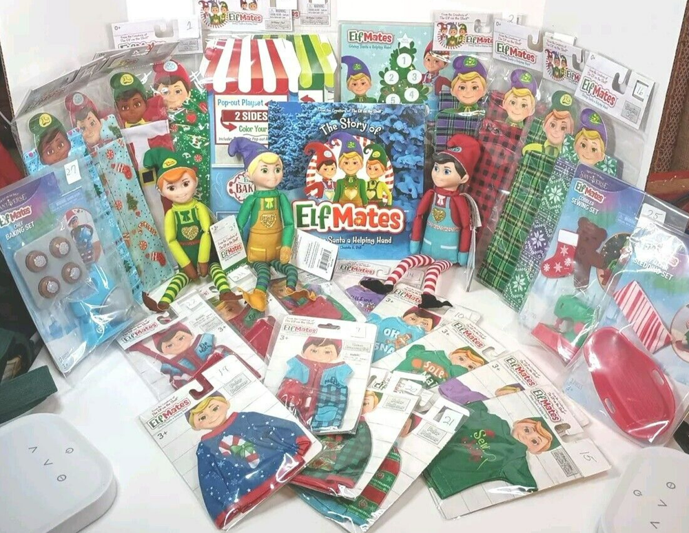 Elf Mates Accessories Choice Cobbler, Chef or Toy Creators The Elf on the Shelf