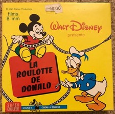 NEW Super 8MM Movie: Disney, La Roulotte De Donald [Duck], Color Silent, ~6 Min