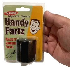 HANDY FARTZ Gas Farts Sound Squeeze Hand Box Whoopee Noise Maker Joke Prank Toy