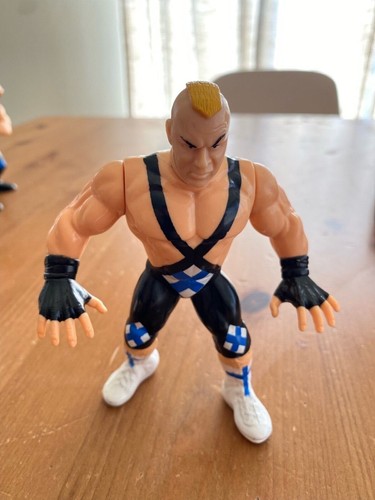 RARE WWF WWE 1994 Hasbro NICE Ludvig Borga Green C...