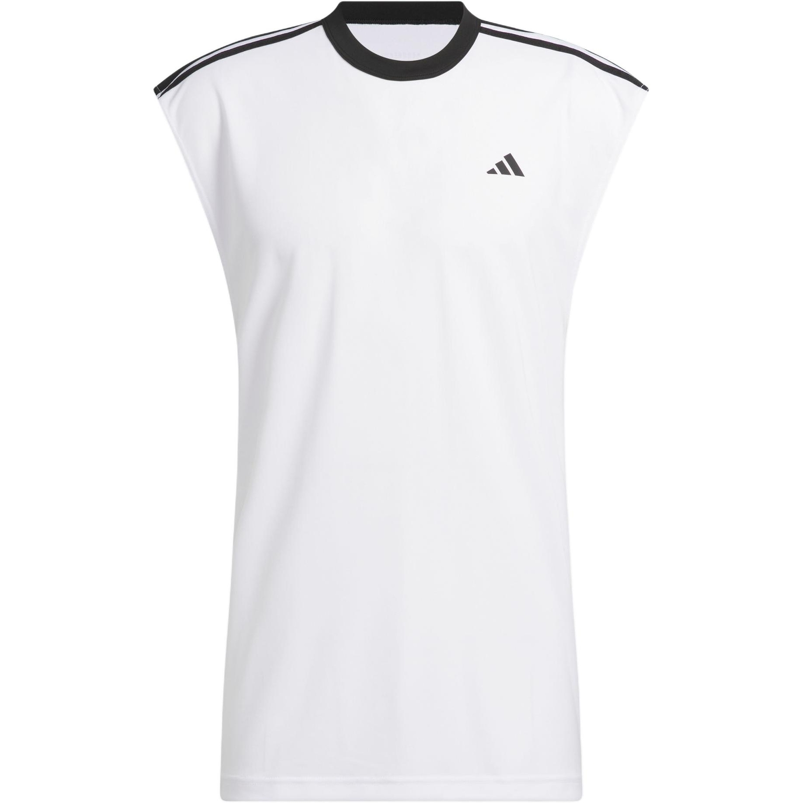 баскетбольная футболка adidas All-World без рукавов Белыйчерный 17290₽