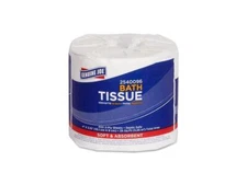 Genuine Joe 2540096 2-Ply Standard Bath Tissue Rolls, 2 Ply - 3.15" x 4" - 400 S