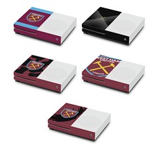 OFFICIAL WEST HAM UNITED FC ART VINYL STICKER SKIN DECAL FOR XBOX ONE S CONSOLE