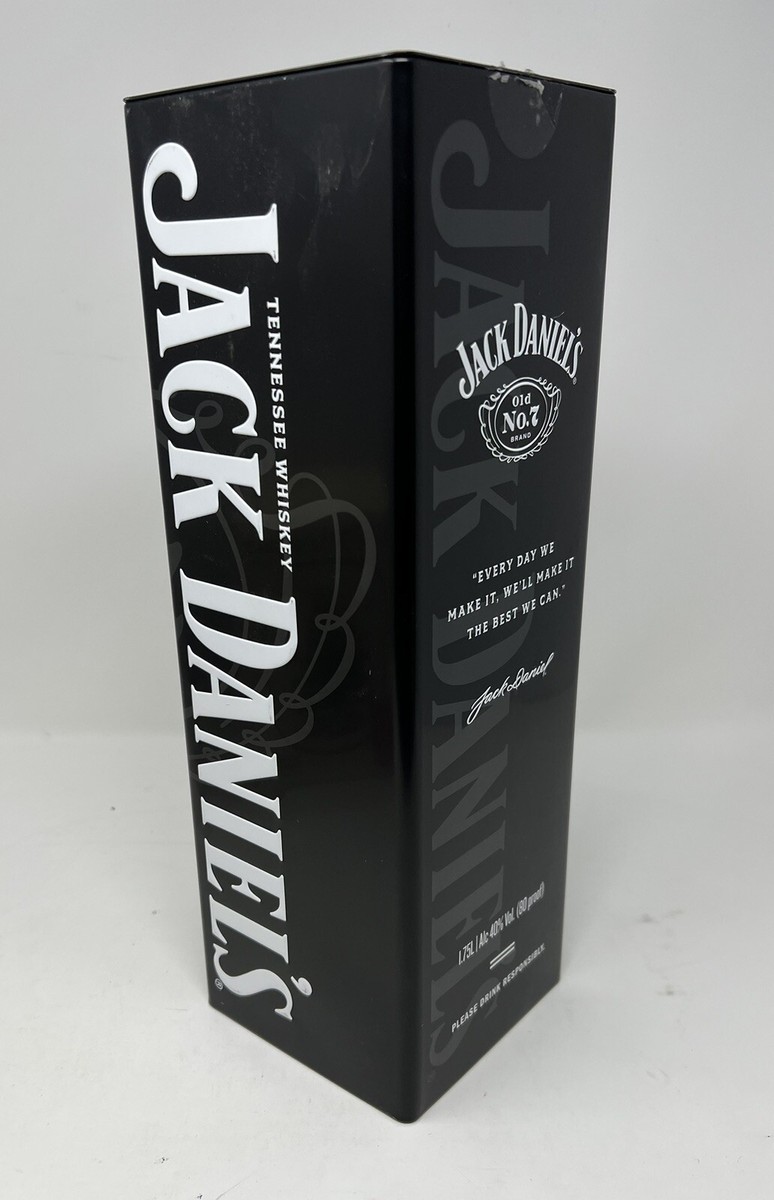 Jack Daniels Empty Tin Decanter Container UK