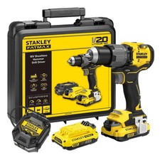 STANLEY FATMAX SFMCD726D2K-QW – Kit Trapano Battente 18V Brushless 2 batterie
