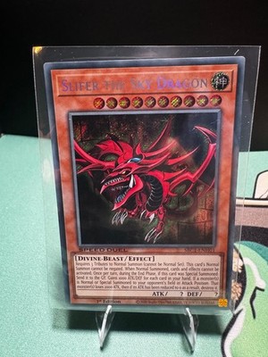 Slifer the Sky Dragon - Secret Rare SBC1-ENH01 Speed Duel Yu-Gi-Oh 1st Edition