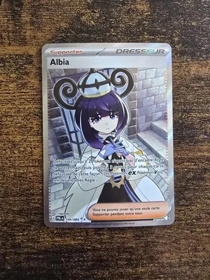  Carte Pokémon Albia FA 109/084  ME05 Nuit Noire PBL fr NM - Photo 1/2