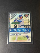 2025 Prospect Edition Holo Ticket Black Velocity Prizm /39 Colin Houck #114 Mets
