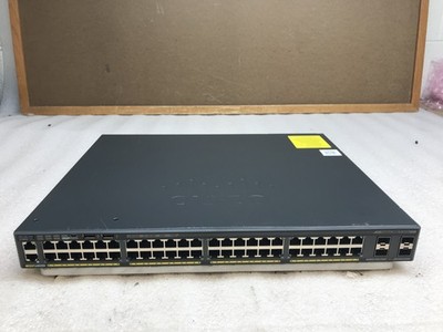 Cisco Catalyst WS-C2960X-48FPS-L Cisco 2960-X 48 GigE PoE 1000W LAN Base Switch