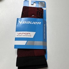 Bauer Vapor Pro Tall Socks XL NWT
