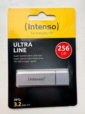 Intenso Ultra Line 256GB USB 3.2 Gen 1 Flash Drive Super Speed USB-A