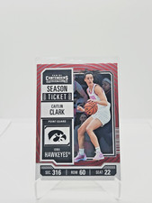 2024 Panini Caitlin Clark Collection Season Ticket Red Caitlin Clark #CC4
