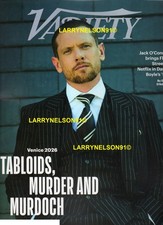 VARIETY MAGAZINE AUGUST 26 2026 JACK O'CONNELL SPIDER-MAN ROBIN WILLIAMS VENICE