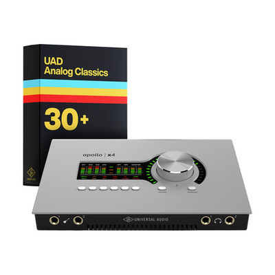 Universal Audio Apollo X4 UAD Analog Classics Gen 2 Thunderbolt Audio Interface