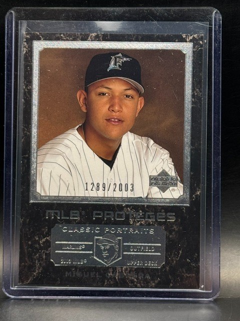 Miguel Cabrera 2003 Upper Deck MLB Proteges 1289/2003 Card #187