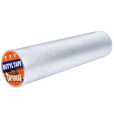 Aluminium Butyl Tape 500 mm x 5 m, for Roof, Window, Pipe