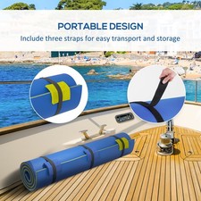 9 X 6 Lily Pad Water Mat For 2 Adults Floating Lake Pool Ocean Beach And