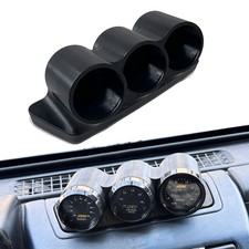 Triple Gauge Pod Mount For 1997-2002 Jeep Wrangler Tj Center Storage Tray