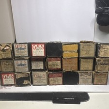LOT of 21 Old Fashioned Garden Player Piano Rolls condition varies