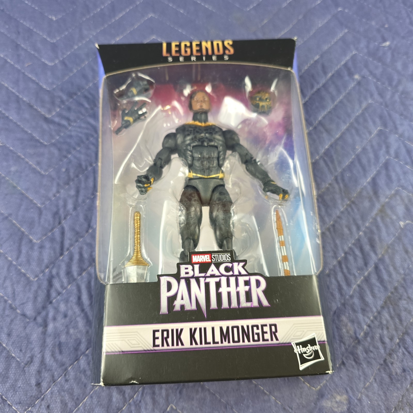 Marvel Studios Legends Black Panther Erik Killmonger Legacy Collection 6" Figure