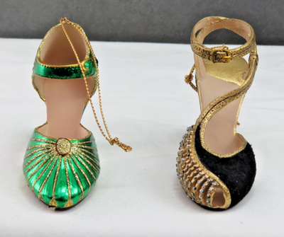 Set of 7 Metropolitan Museum of Art Shoe Christmas Ornaments 2012
