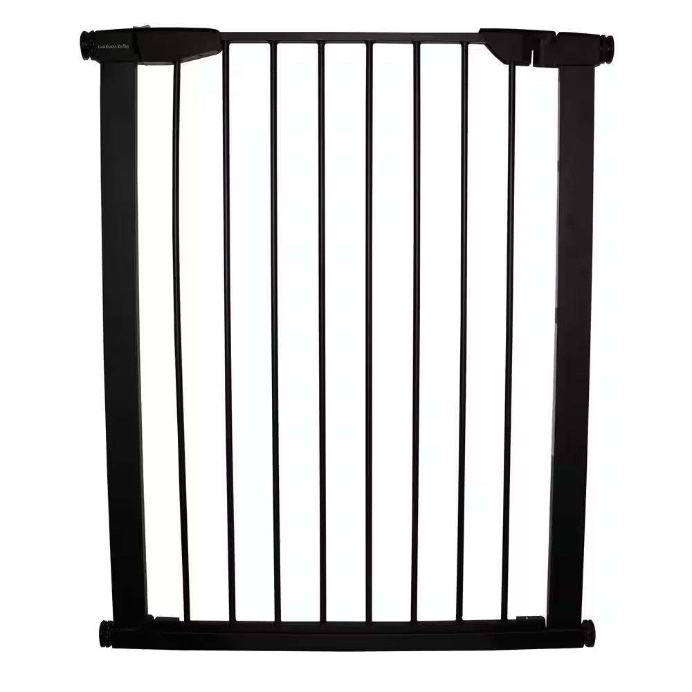 36 In. H X 29.5 In. to 32.5 In. W X 1 In. D Extra Tall Premium Pressure Gate Bla