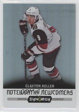 2017-18 Upper Deck Synergy Noteworthy Newcomers Clayton Keller #NN-10 iv1