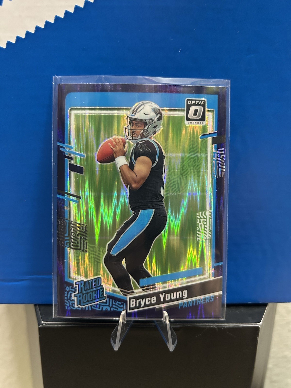 2023 Panini Donruss Optic - Rated Rookie Bryce Young #213 Purple Shock  (RC)