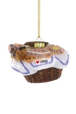 Cody Foster - I Love Carbs Ornament - GL-1101