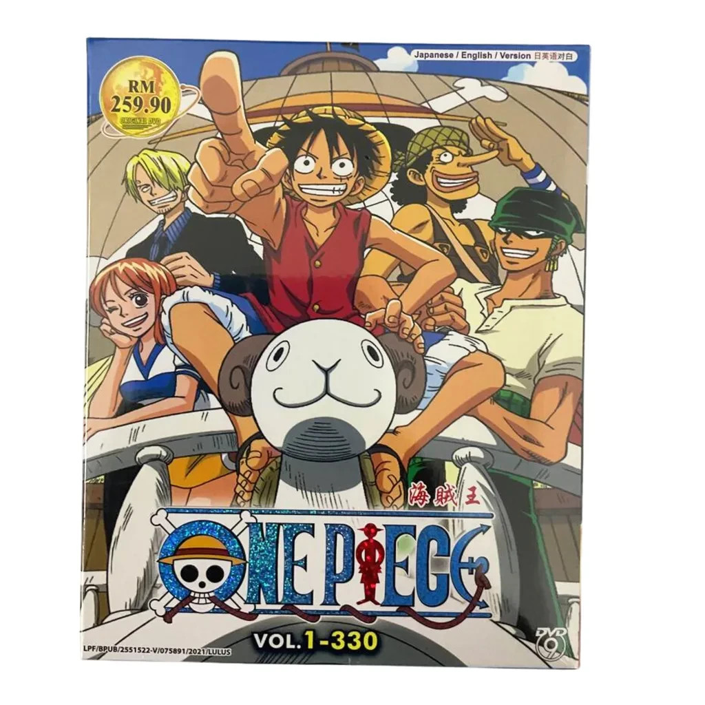 ONE PIECE DVD7本CD1枚 One Piece DVD Box Set 1-1027 Eng Dub Anime NTSC All Region