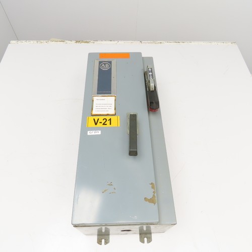 Allen Bradley 512-BJB-6XP-24R Size 1 Combination Starter Disconnect 600V 10Hp