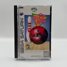 Ten Pin Alley Sega Saturn CIB Refurbished Ships Next Day