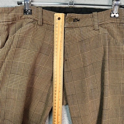 Christopher Nemeth Size Large Houndstooth Wool Cropped Pants | eBay